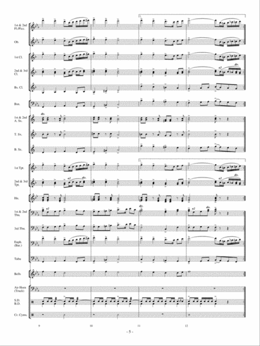 To The Max Concert Band scores gallery preview page 4