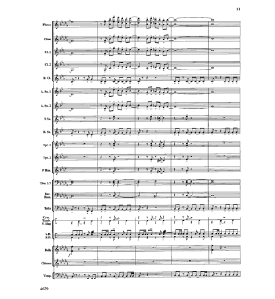 Sirocco Concert Band scores gallery preview page 12