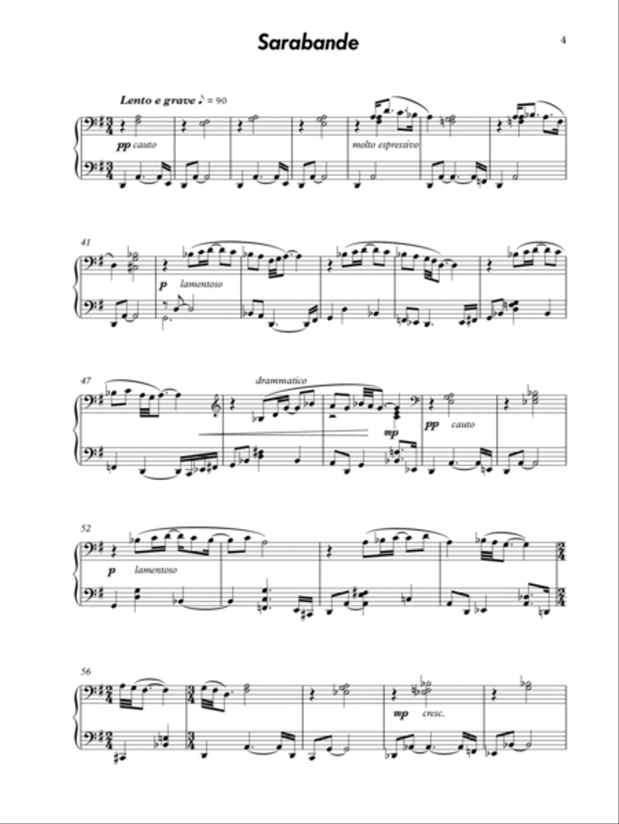 Suite de Vie Piano Solo scores gallery preview page 5