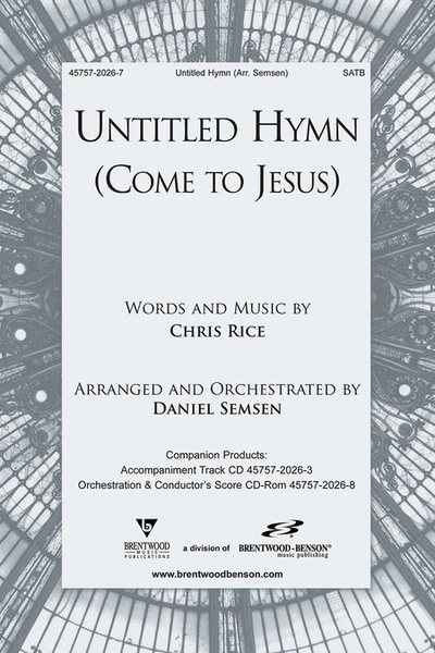 Untitled Hymn (Come To Jesus) (Split Track Accompaniment CD)