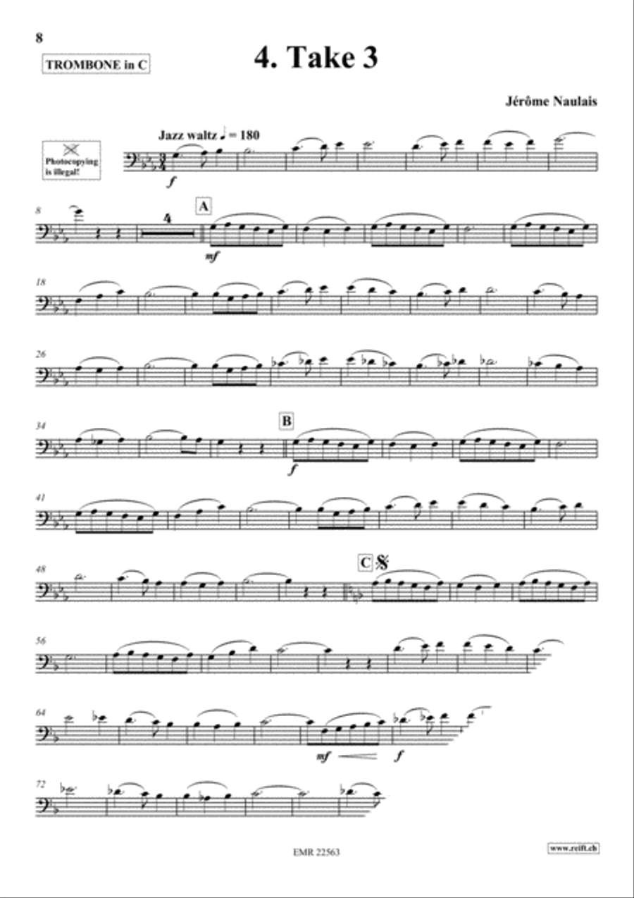 Play With Your Band Volume 4 Trombone scores gallery preview page 6