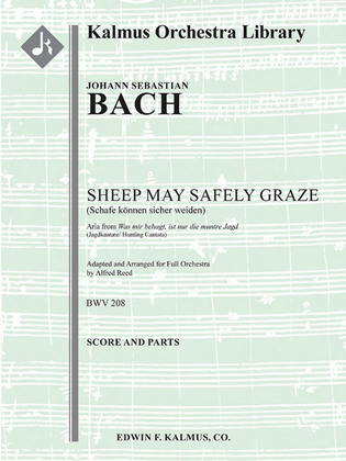 Sheep May Safely Graze (Schafe konnen sicher weiden) from Was mir behagt, ist nur die muntre Jagd (Jagdkantate/ Hunting Cantata), BWV 208