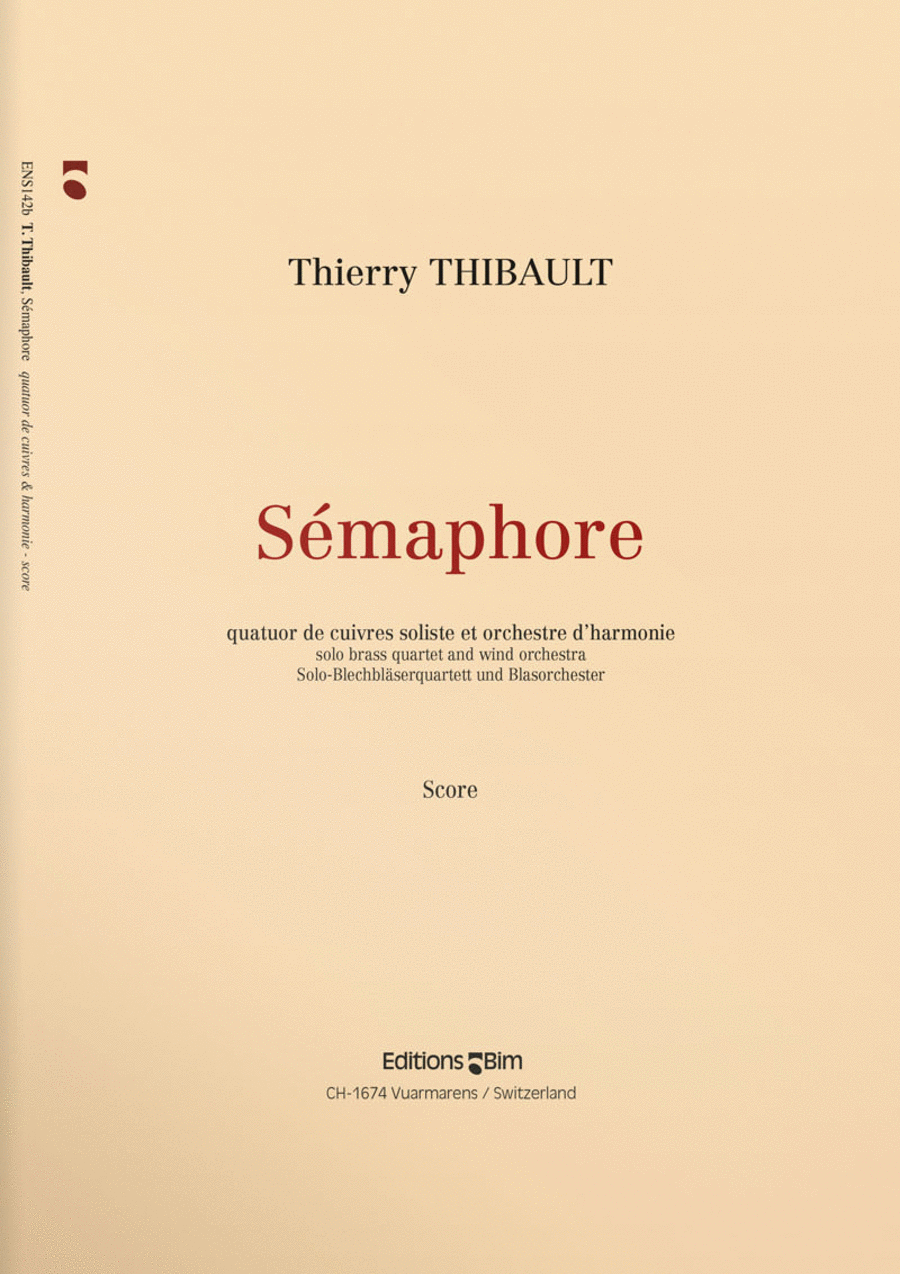Sémaphore Concert Band scores gallery preview page 1