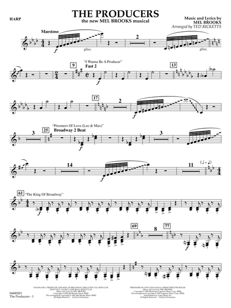 The Producers (arr. Ted Ricketts) - Harp