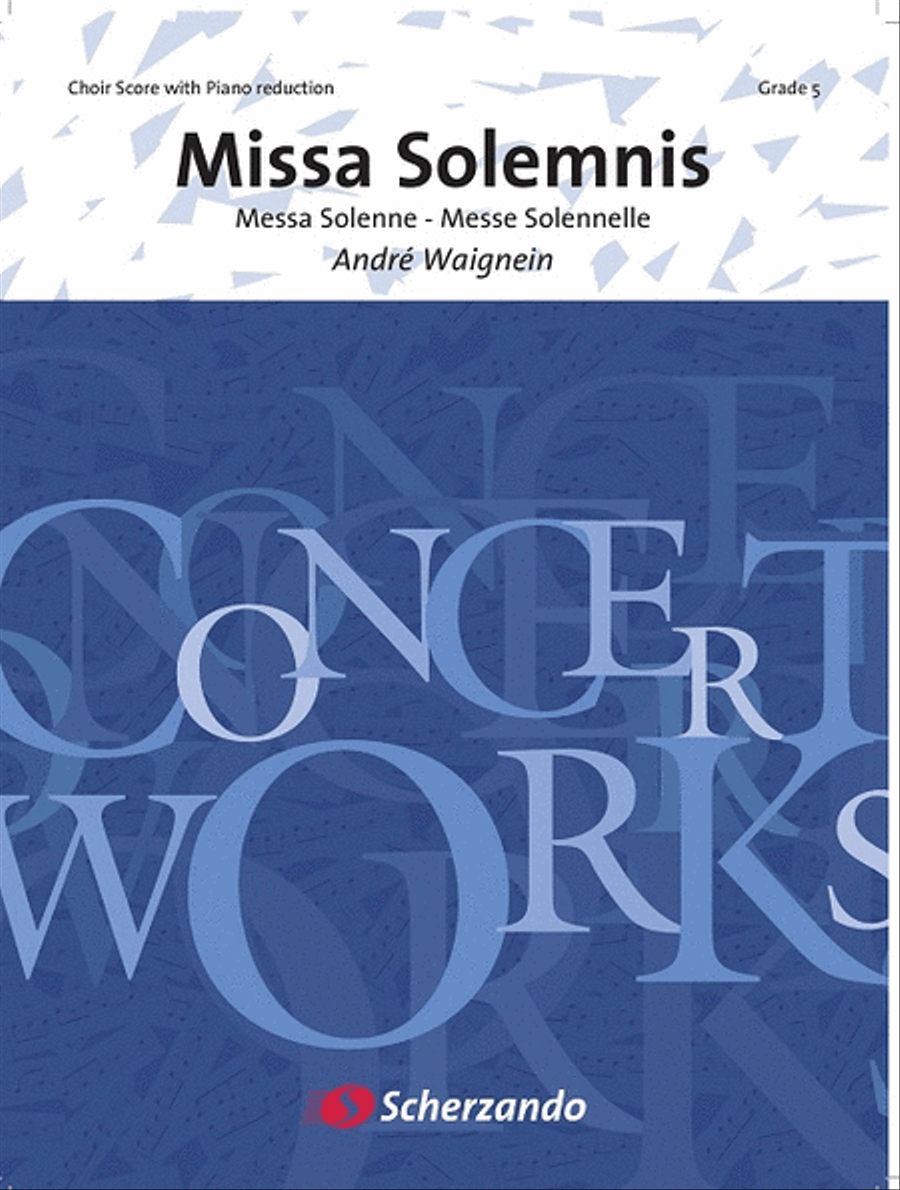 Missa Solemnis Mixed Choir scores gallery preview page 1