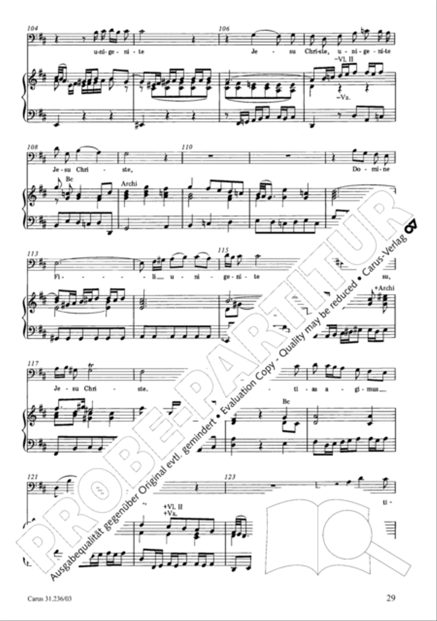 Mass in G Major Mass in G Major 4-Part scores gallery preview page 30