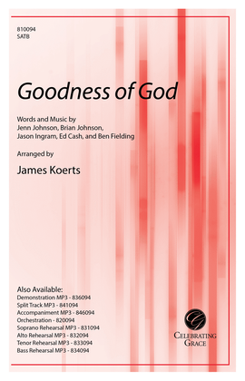 Book cover for Goodness of God Orchestration