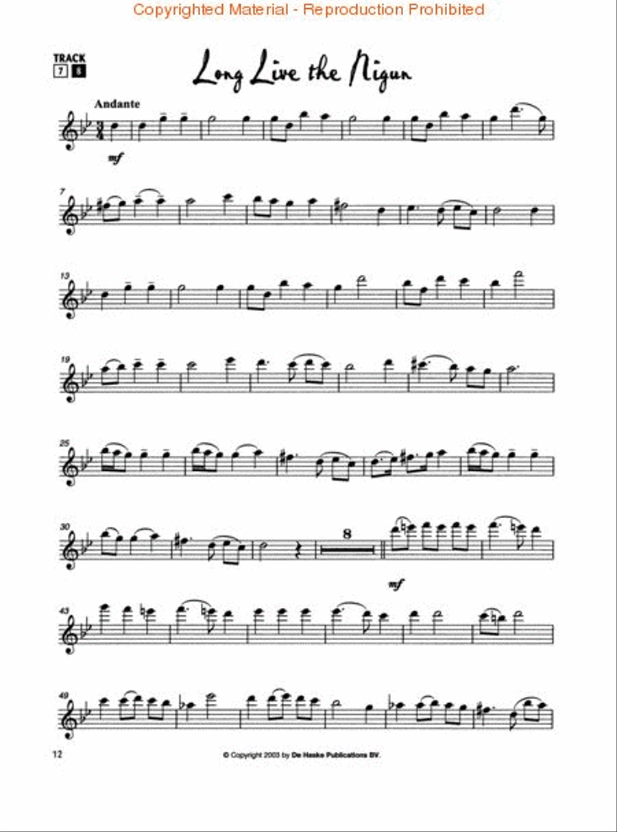 Play Klezmer! Play Klezmer! Flute Solo scores gallery preview page 3
