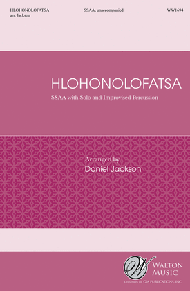 Book cover for Hlohonolofatsa (SSAA)