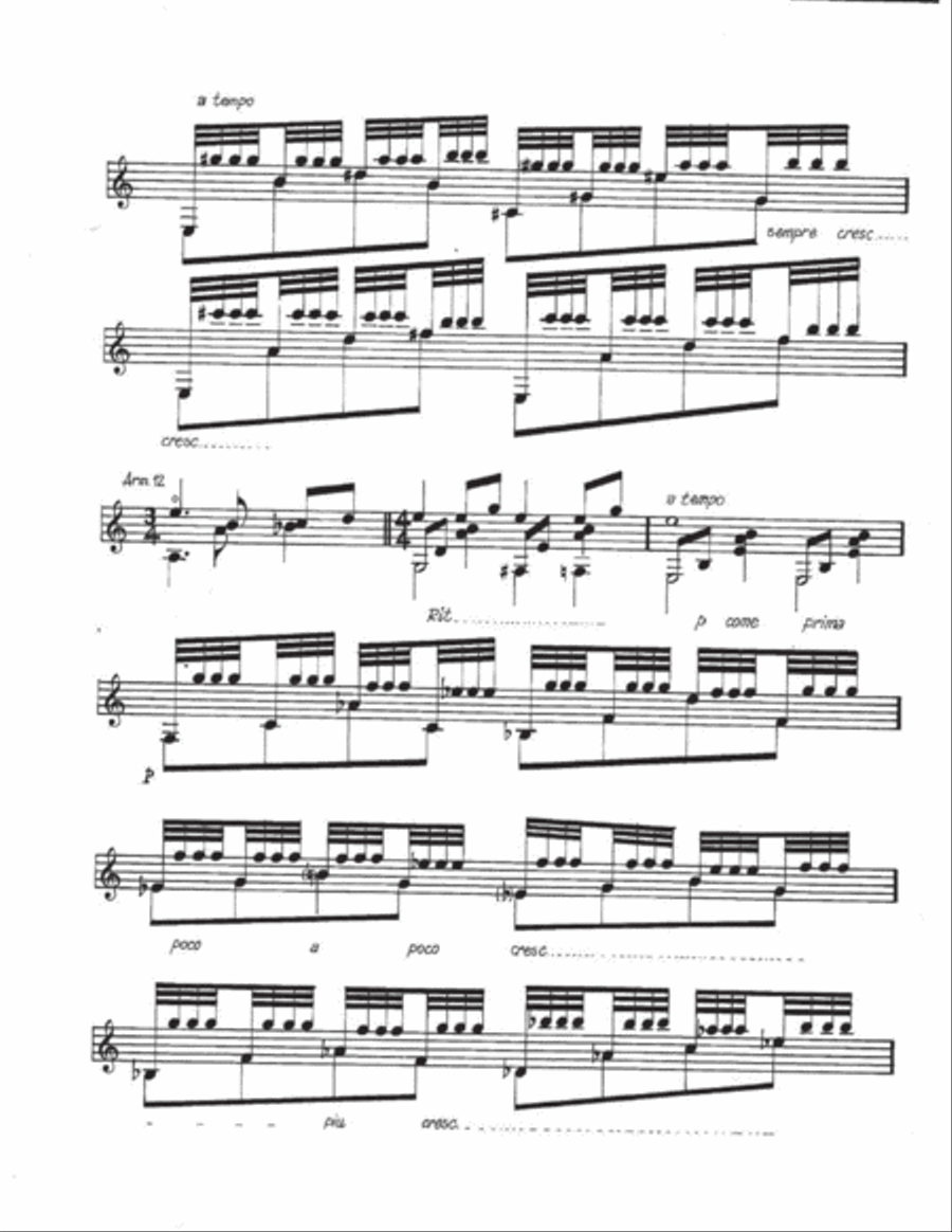Suite Popular Venezolana Classical Guitar scores gallery preview page 6
