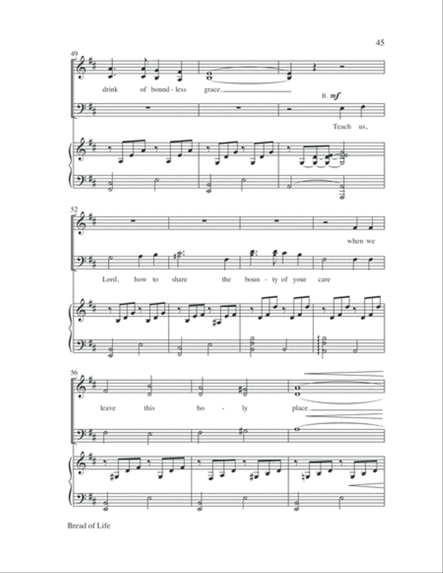 Easy Anthems, Vol. 4 3-Part scores gallery preview page 46