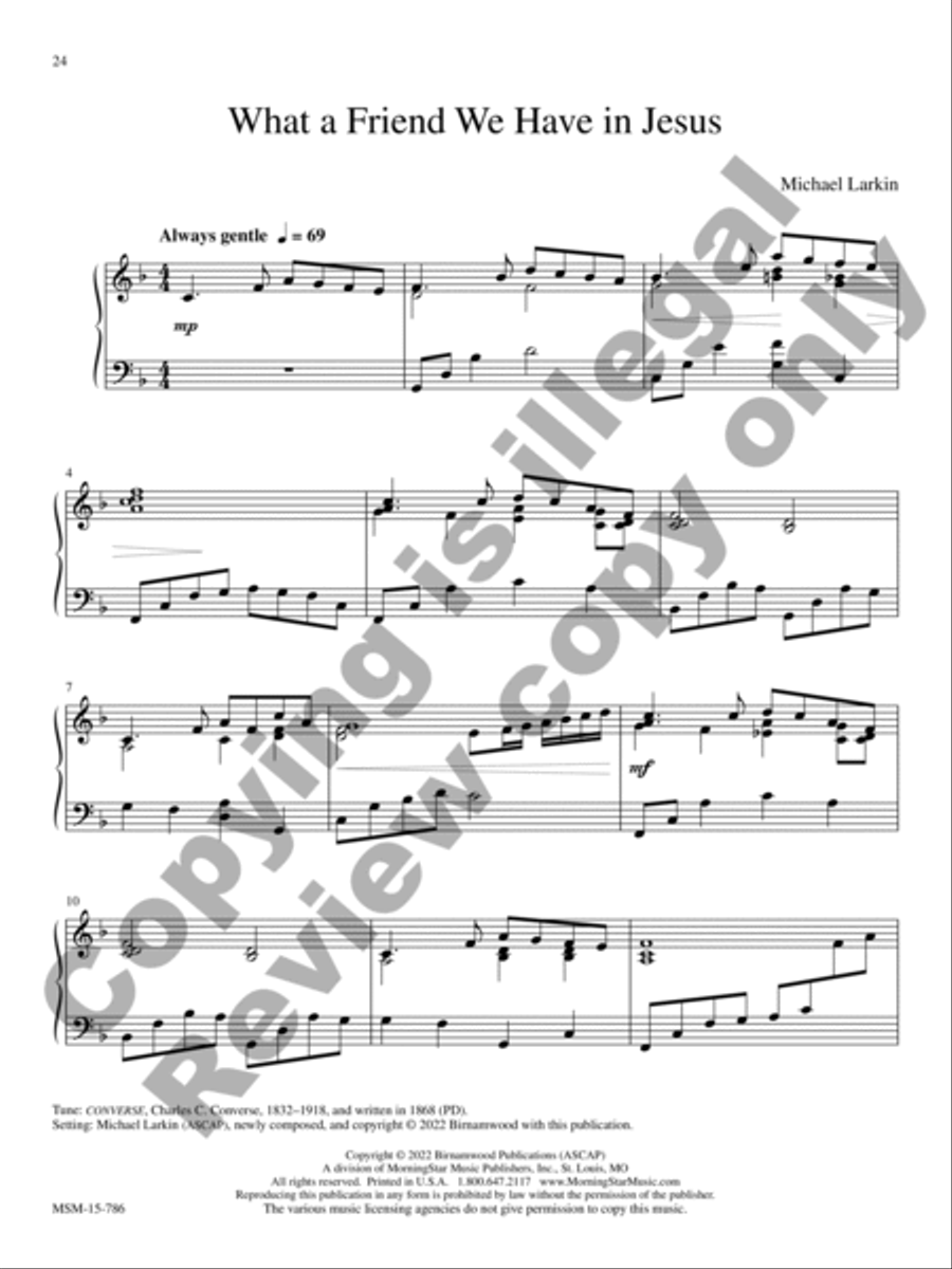 How Great Thou Art Piano Solo scores gallery preview page 9