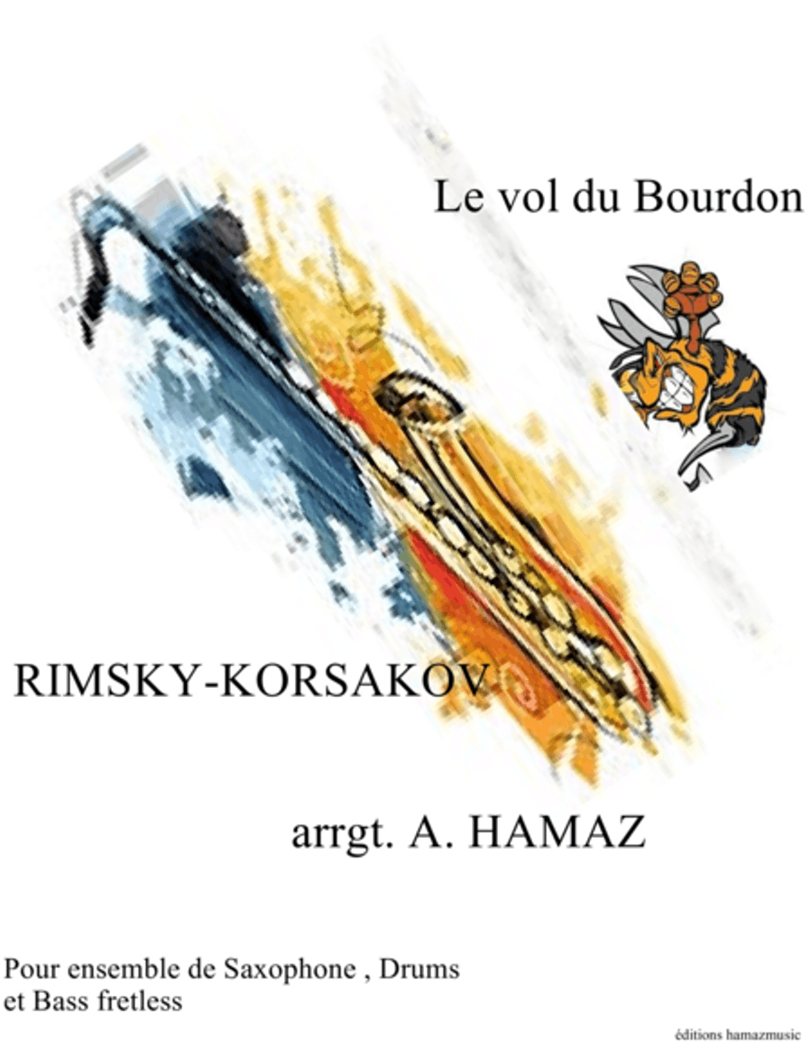 The Flight of the Bumble Bee Woodwind Quintet scores gallery preview page 1
