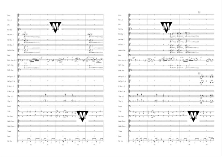Blue Rondo a la Turk Concert Band scores gallery preview page 10