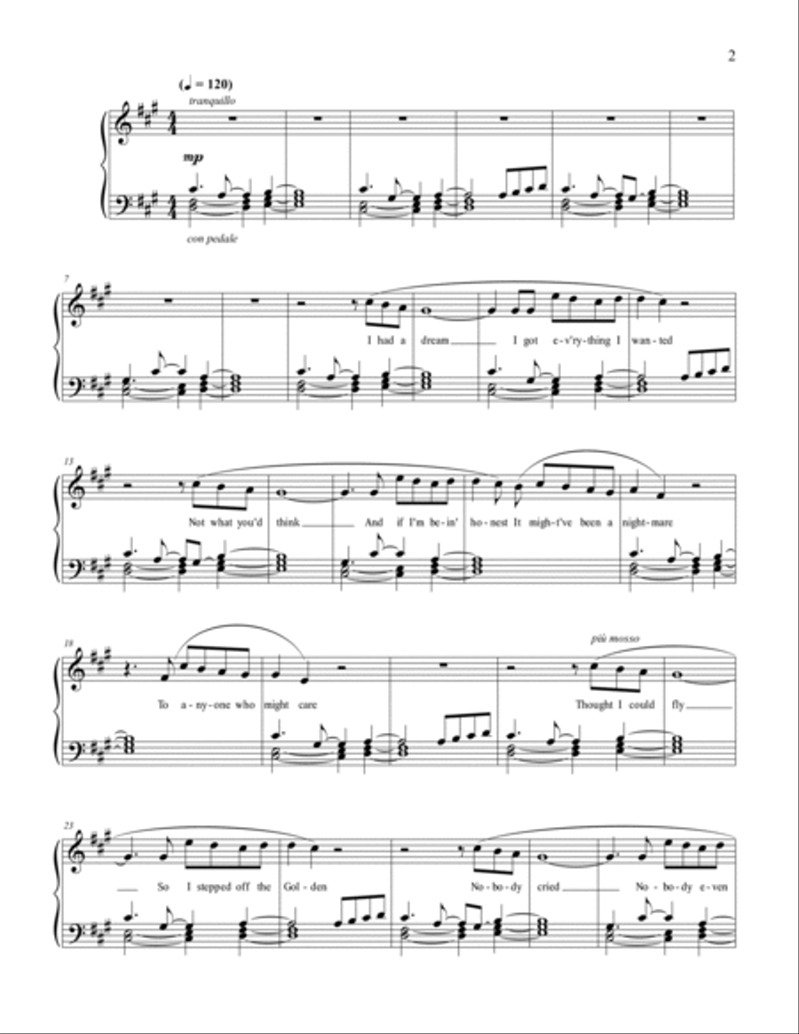 Everything I Wanted Everything I Wanted Voice scores gallery preview page 2