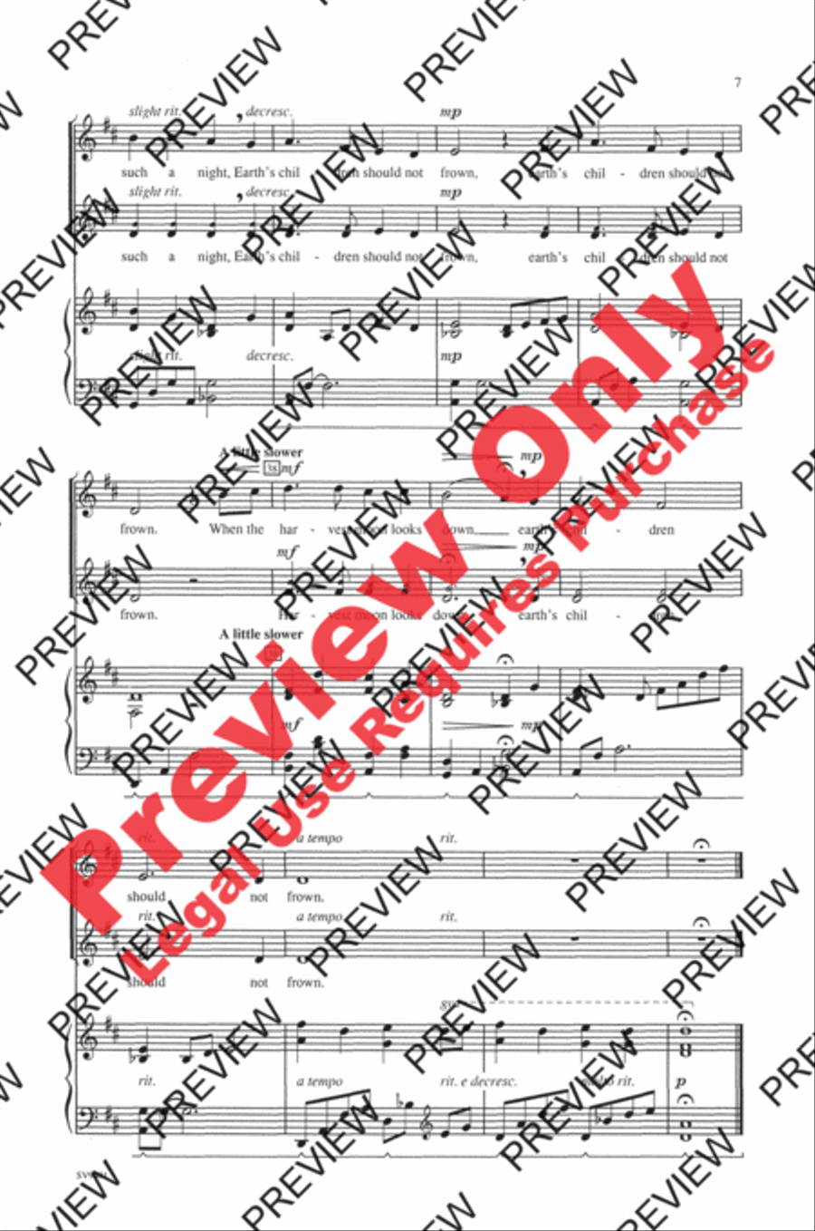 Autumn Vesper Autumn Vesper 2-Part scores gallery preview page 6