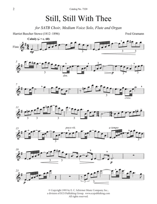 Still, Still With Thee (Downloadable Flute Part)