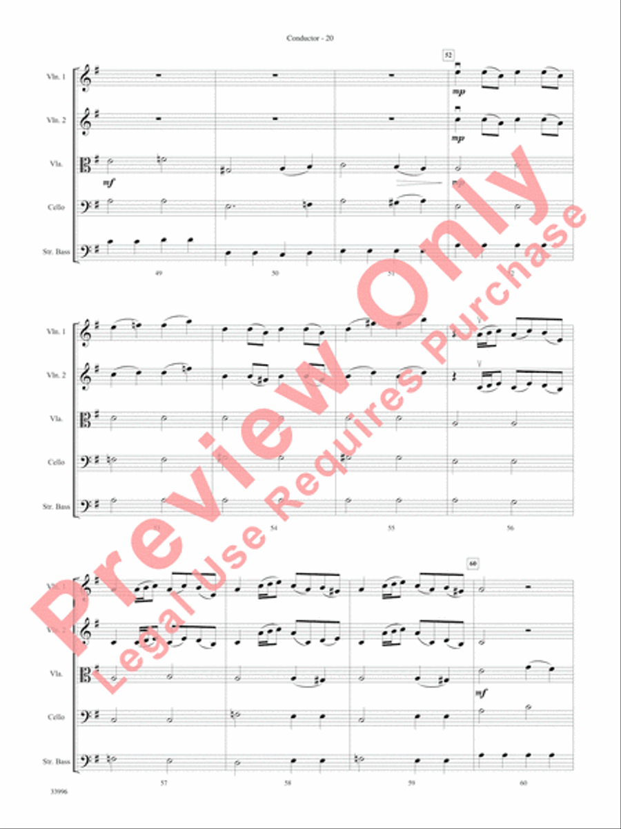 Classics for Contest Classics for Contest String Orchestra scores gallery preview page 21