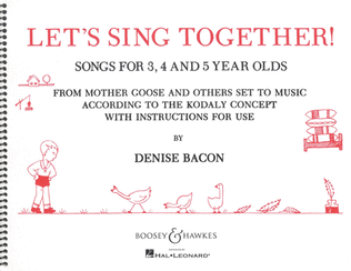 Book cover for Let's Sing Together!