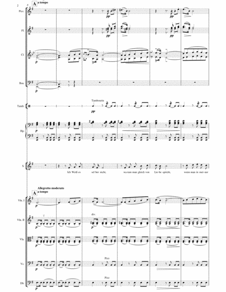 "Meine lippen sie küssen so heiß" Aria from Giuditta by Franz Lehar for Soprano and Symphonic Orchestra in E minor