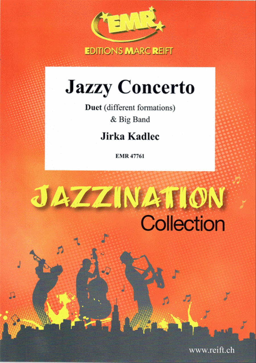 Jazzy Concerto Big Band scores gallery preview page 1