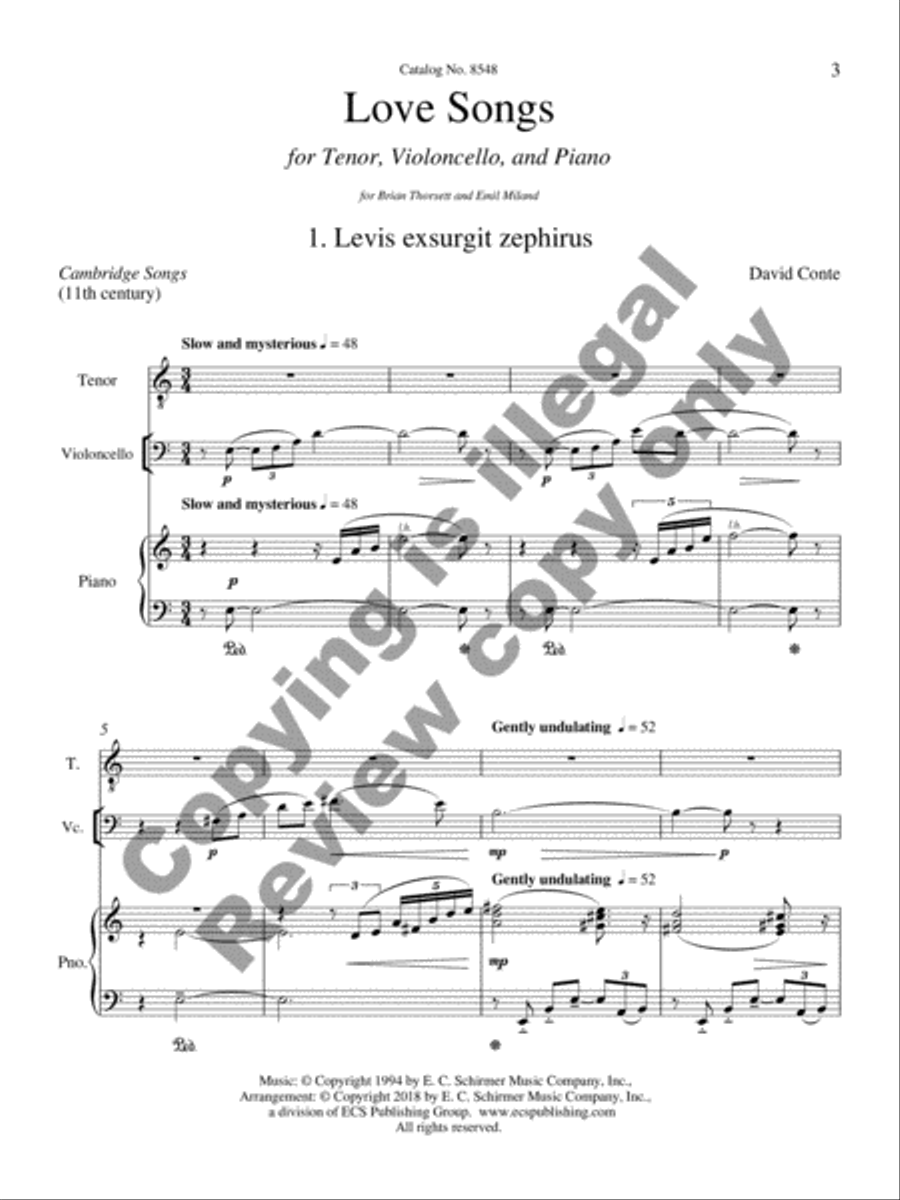 Love Songs Love Songs Cello scores gallery preview page 5