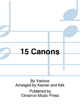 Book cover for 15 Canons