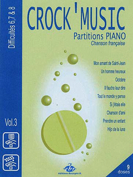 Recueil Crock Music Volume 3 Difficulty 6/7/8