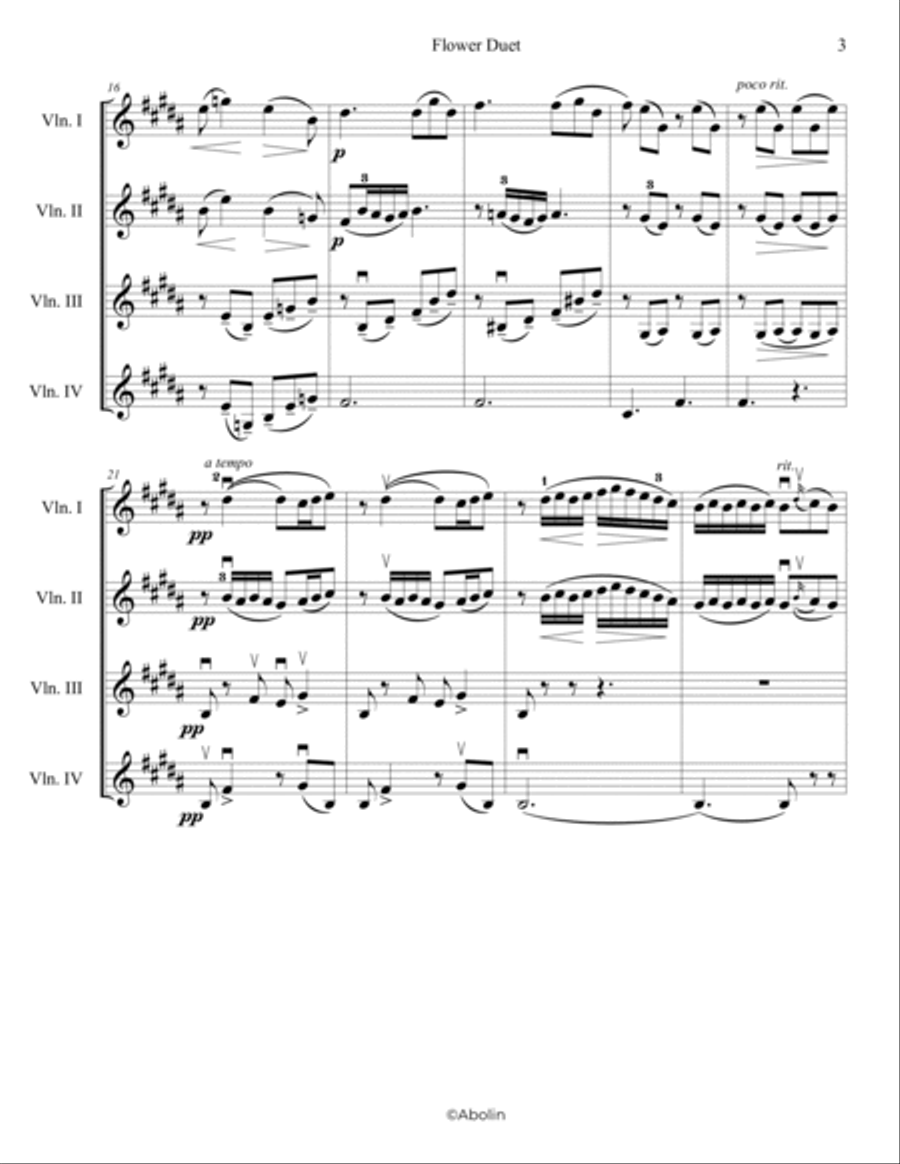 Delibes: Flower Duet from 