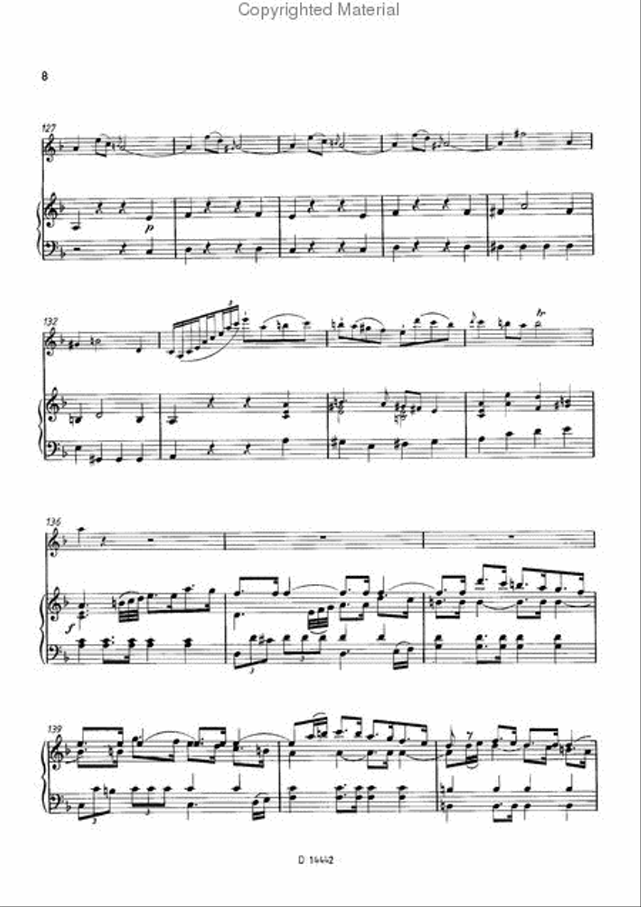 Concerto F-Dur Concerto F-Dur School and Community scores gallery preview page 9