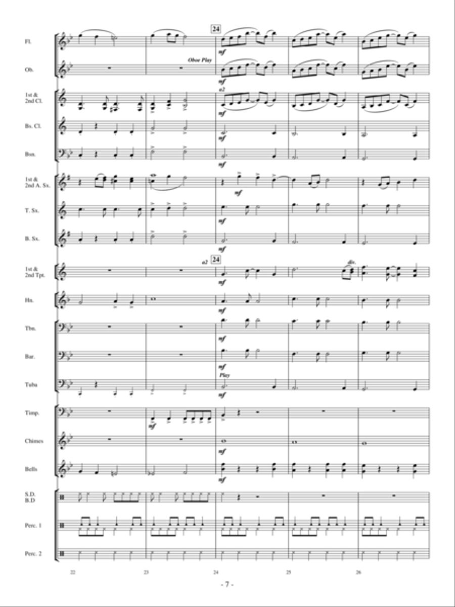 Kaleidoscope Kaleidoscope Concert Band scores gallery preview page 6