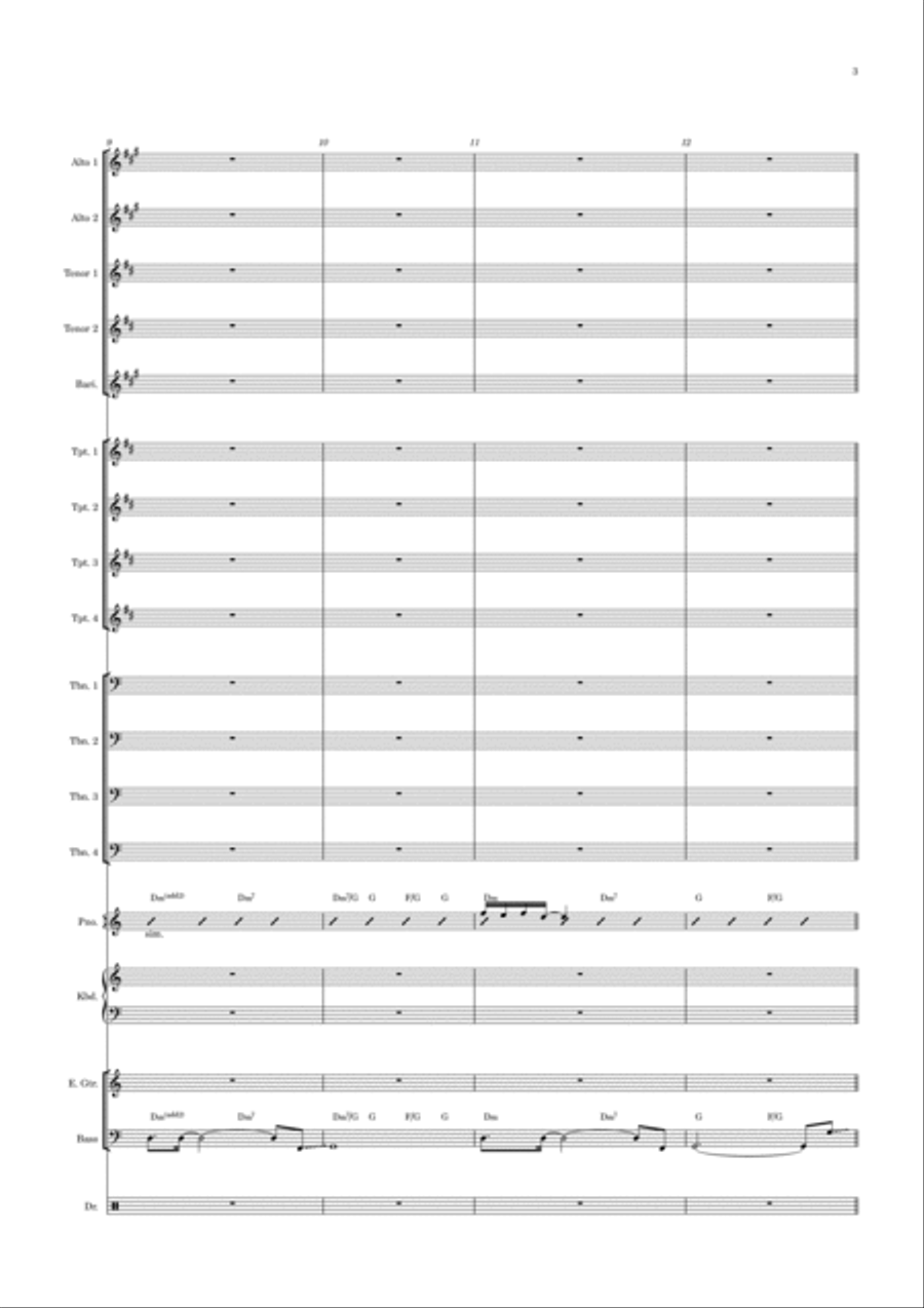 The Wind Beneath My Wings Alto Saxophone scores gallery preview page 3