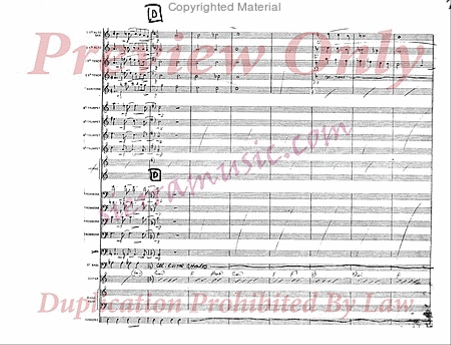 Invention For Guitar And Trumpet Jazz Ensemble scores gallery preview page 8