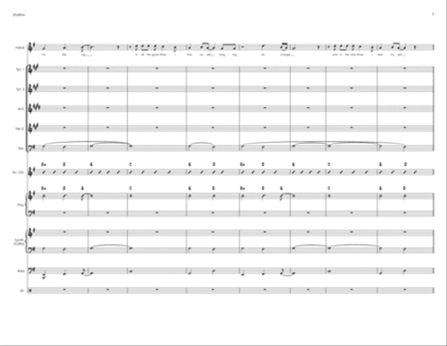 Shallow Jazz Ensemble scores gallery preview page 5