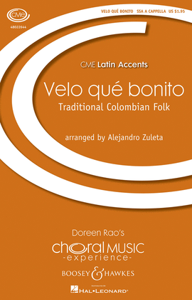 Book cover for Velo qué bonito