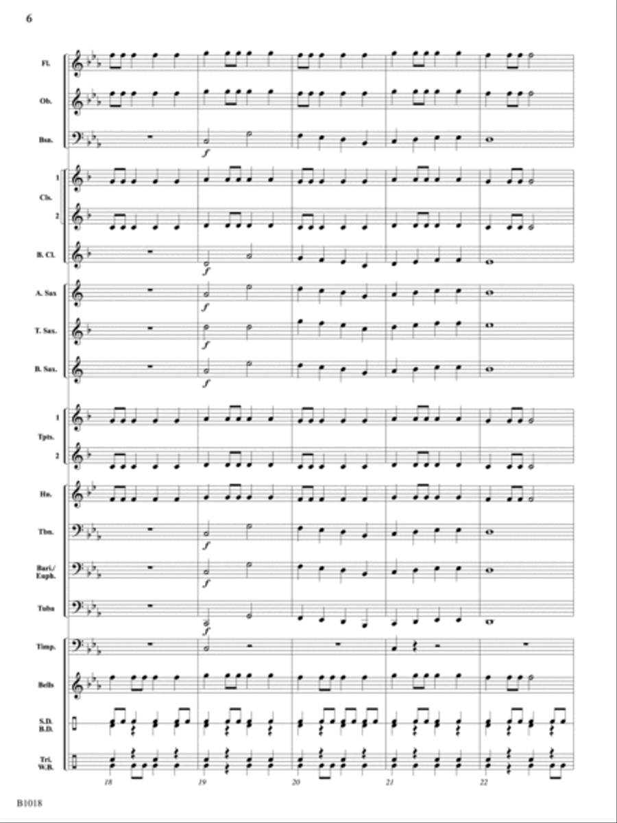 Rite of Passage: Score Concert Band scores gallery preview page 6