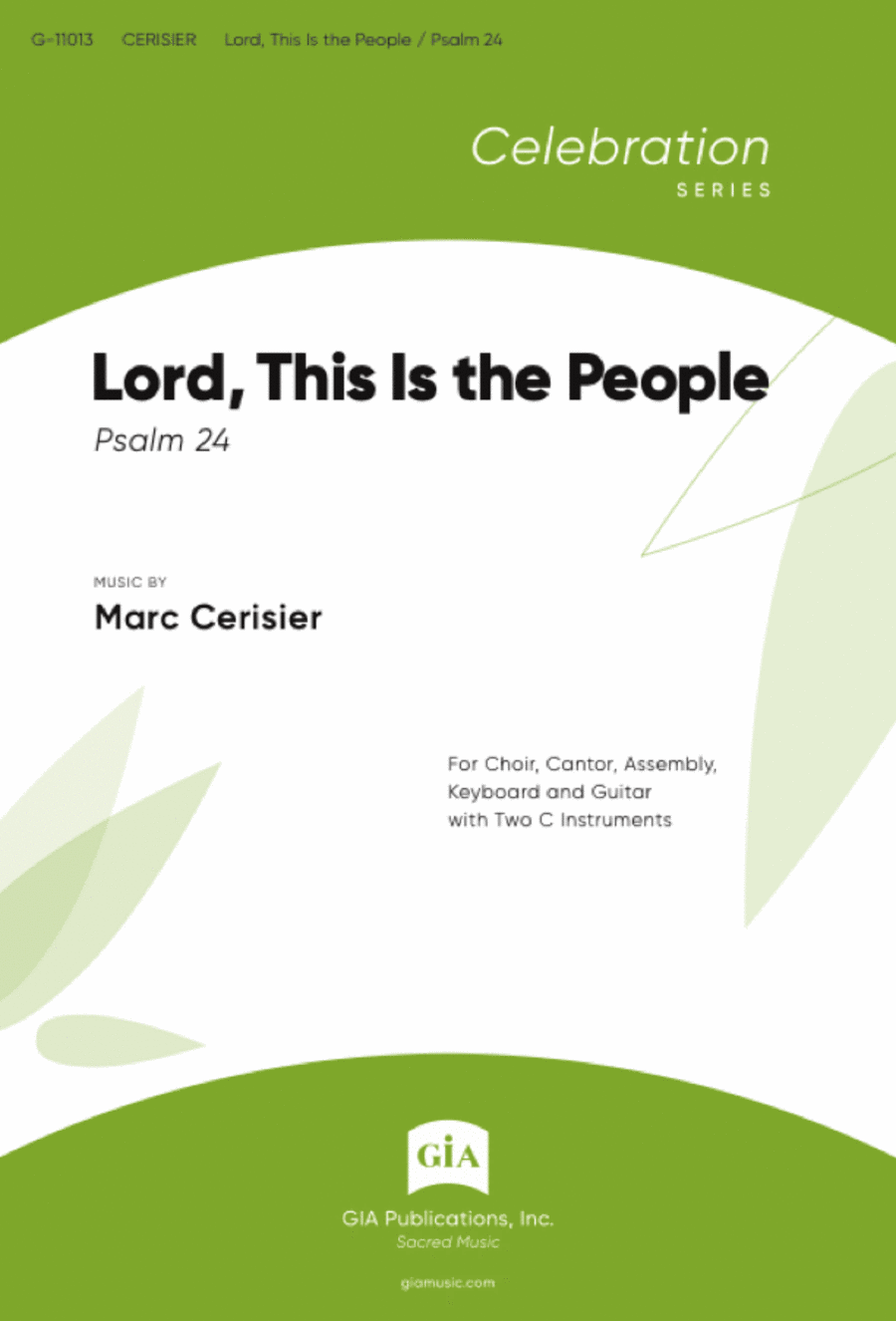 Lord, This Is the People 4-Part scores gallery preview page 1