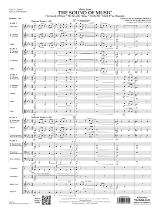 Book cover for Music from The Sound Of Music (arr. Vinson) - Conductor Score (Full Score)