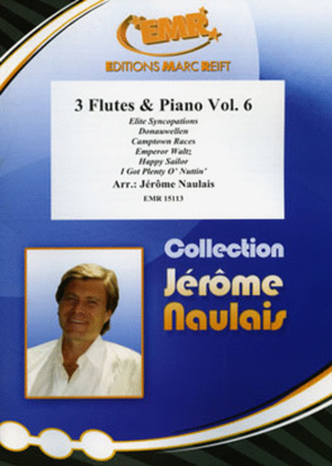 Book cover for 3 Flutes & Piano Vol. 6