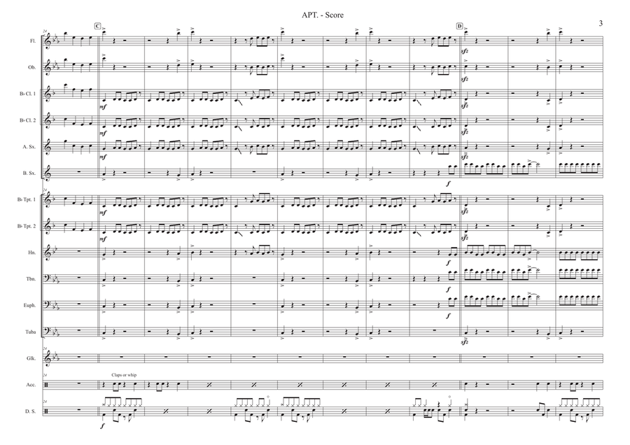 Apt. Concert Band scores gallery preview page 3