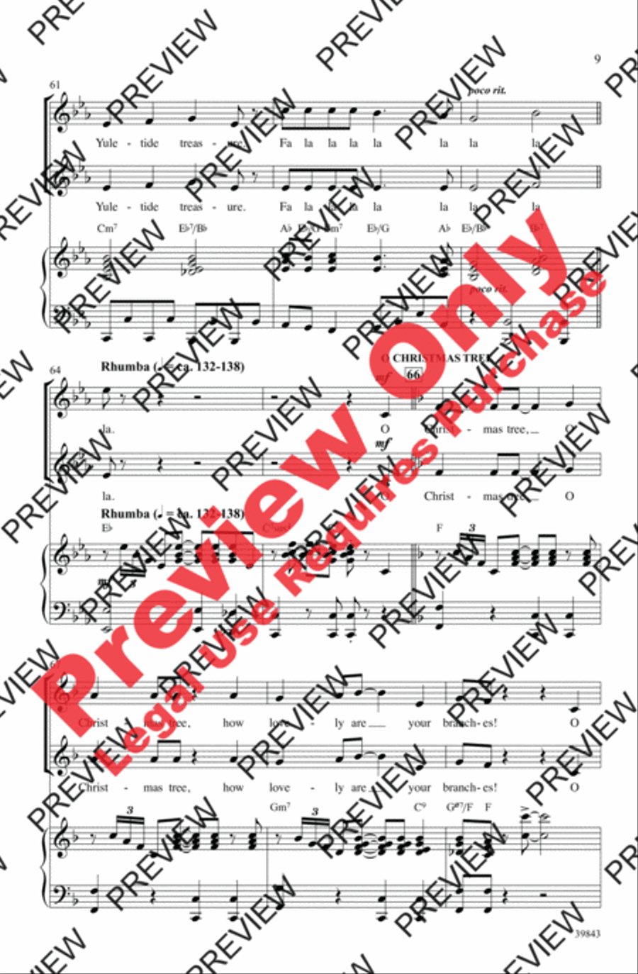 Jolly Jingle Christmas Medley 2-Part scores gallery preview page 28