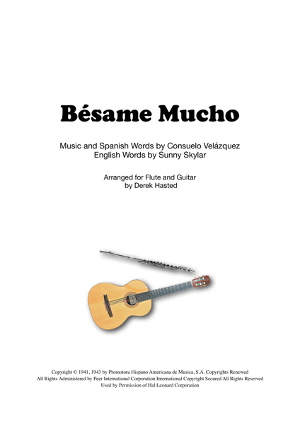 Besame Mucho (Kiss Me Much) image number null