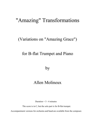Book cover for Amazing Transformations
