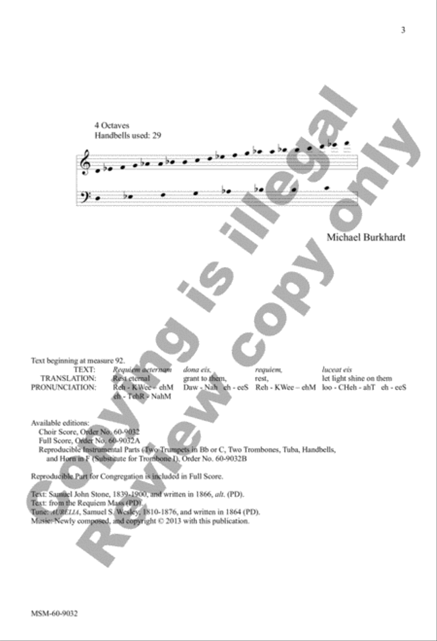 The Church's One Foundation 4-Part scores gallery preview page 2