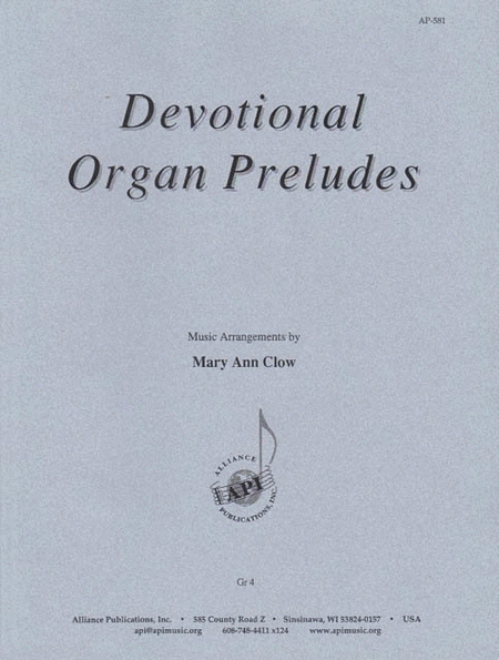 Devotional Organ Preludes For Organ