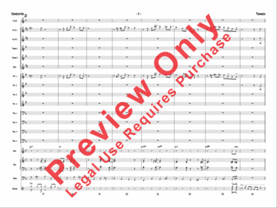 Teaneck Teaneck Jazz Ensemble scores gallery preview page 22