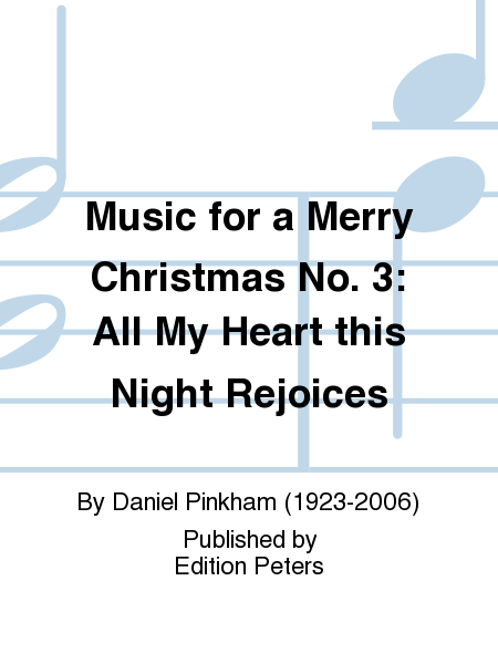 Music for a Merry Christmas No.3: All My Hear