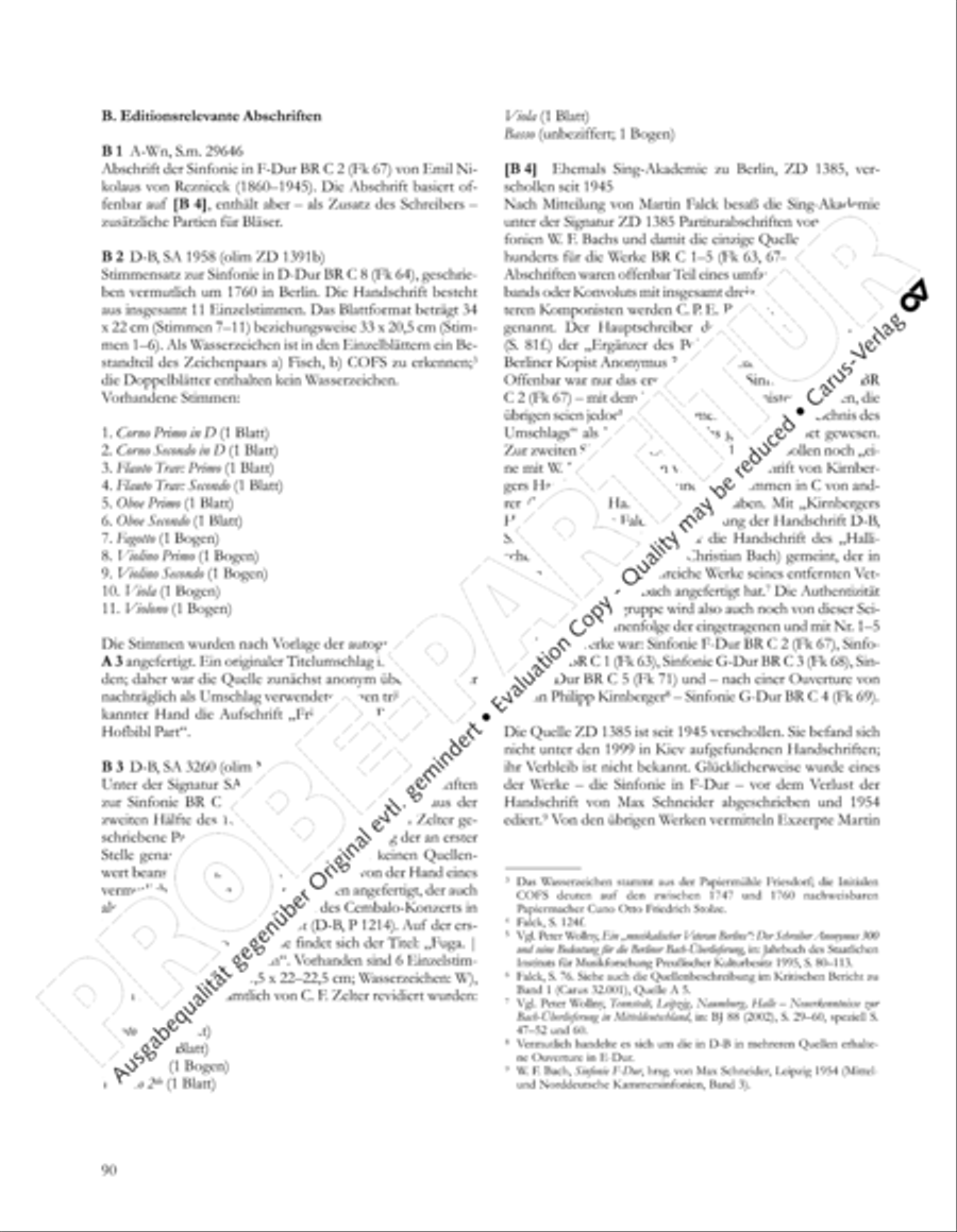 Gesamtausgabe Band 6 (Orchestermusik III: Sinfonien) Orchestra scores gallery preview page 107