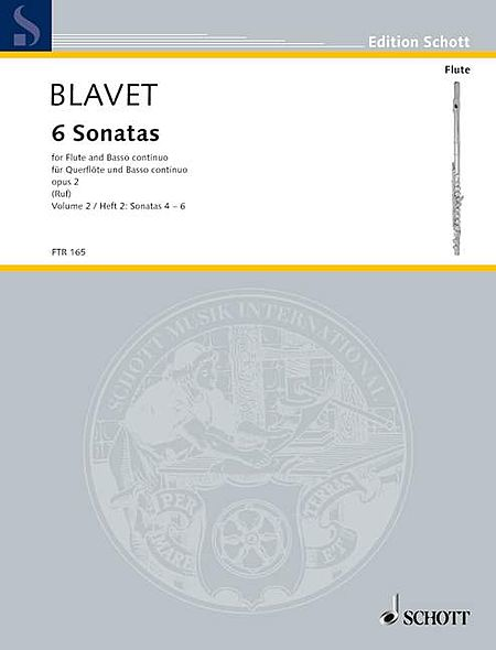 Michel Blavet: Six Sonatas, Op. 2