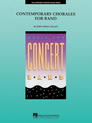 Book cover for Contemporary Chorales for Band